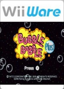 Box art for Bubble Bobble Plus!