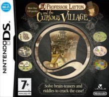 Box art for Professor Layton and the Curious Village