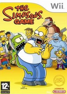 Box art for The Simpsons Game