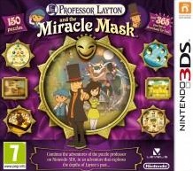 Box art for Professor Layton and the Miracle Mask