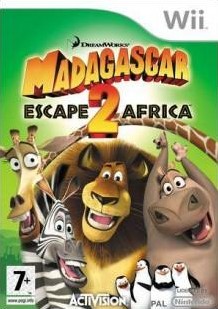 Box art for Madagascar: Escape 2 Africa