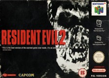 Box art for Resident Evil 2 (1998)