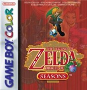 Box art for The Legend of Zelda: Oracle of Seasons