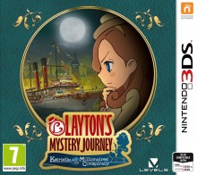 Box art for Layton's Mystery Journey: Katrielle and the Millionaires' Conspiracy