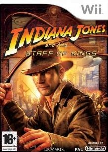 Box art for Indiana Jones and the Staff of Kings