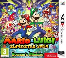 Box art for Mario & Luigi: Superstar Saga + Bowser's Minions