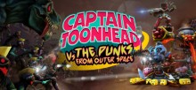 Box art for Captain ToonHead vs the Punks from Outer Space