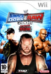 Box art for WWE SmackDown! Vs RAW 2008