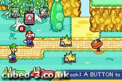 Screenshot for Mario & Luigi: Superstar Saga on Game Boy Advance