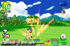 Screenshot for Mario Golf: Advance Tour on Game Boy Advance