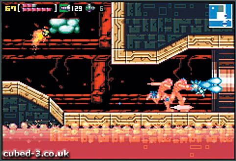 Screenshot for Metroid: Zero Mission on Game Boy Advance