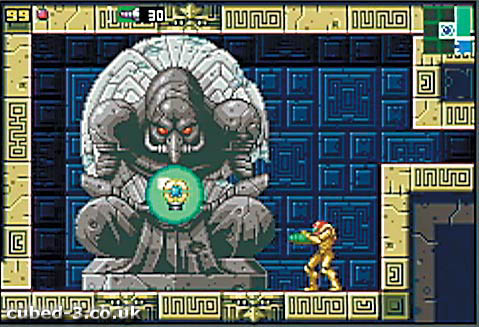 Screenshot for Metroid: Zero Mission on Game Boy Advance