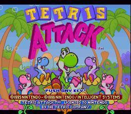 Screenshot for Tetris Attack on Super Nintendo