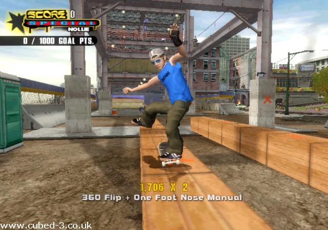 Tony hawk underground cheats for the gamecube