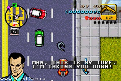 Screenshot for Grand Theft Auto Advance on Game Boy Advance