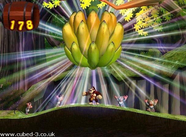 Screenshot for Donkey Kong: Jungle Beat on GameCube
