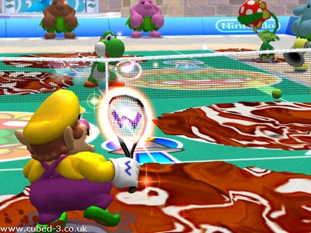 Screenshot for New Play Control! Mario Power Tennis on Wii