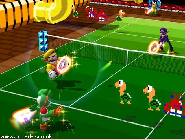 Screenshot for New Play Control! Mario Power Tennis on Wii