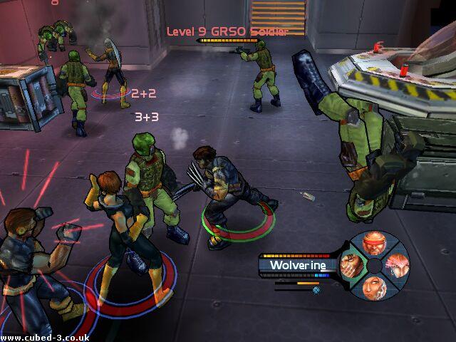 Screenshot for X-Men: Legends on GameCube