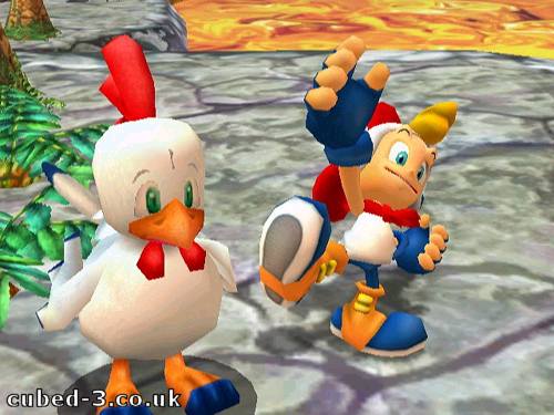 Screenshot for Billy Hatcher and the Giant Egg on GameCube