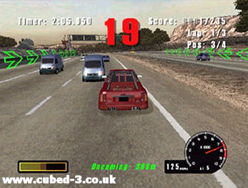 Screenshot for Burnout on GameCube