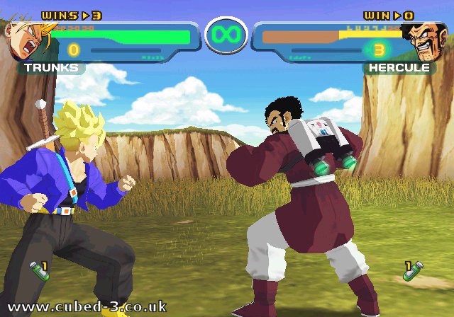 Screenshot for Dragonball Z Budokai on GameCube