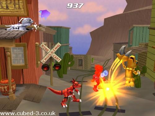 Screenshot for Digimon Rumble Arena 2 on GameCube