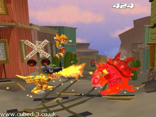 Screenshot for Digimon Rumble Arena 2 on GameCube