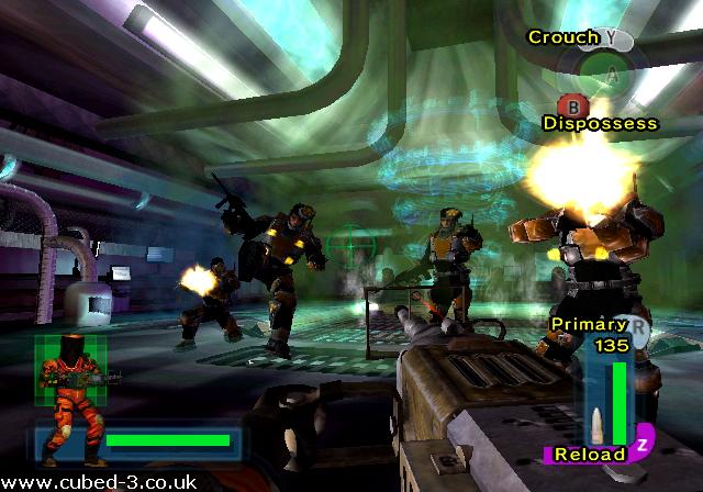 Screenshot for Geist (Hands On) on GameCube