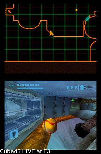 Screenshot for Metroid Prime: Hunters on Nintendo DS