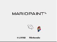 Screenshot for Mario Paint on Super Nintendo