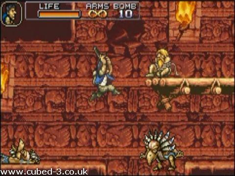 Screenshot for Metal Slug Advance on Game Boy Advance