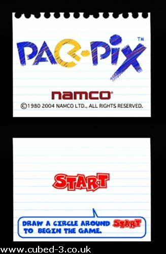 Screenshot for Pac-Pix on Nintendo DS