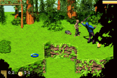 Screenshot for Peter Pan: The Motion Picture Event on Game Boy Advance