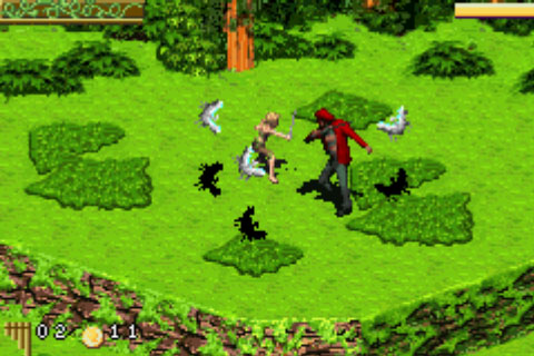 Screenshot for Peter Pan: The Motion Picture Event on Game Boy Advance