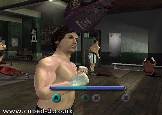 Screenshot for ROCKY on GameCube