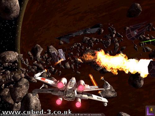 Screenshot for Star Wars Rogue Squadron III: Rebel Strike on GameCube
