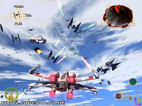 Screenshot for Star Wars Rogue Squadron III: Rebel Strike on GameCube