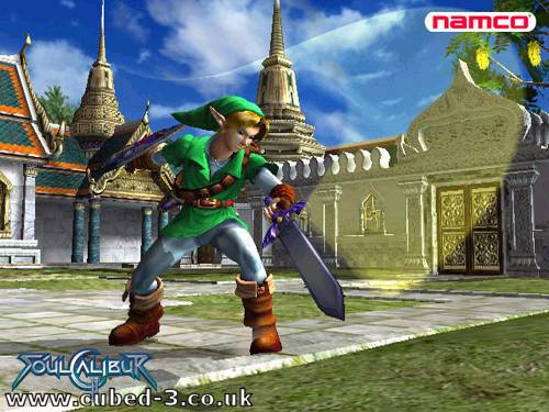 Screenshot for Soul Calibur II (Hands On) on GameCube