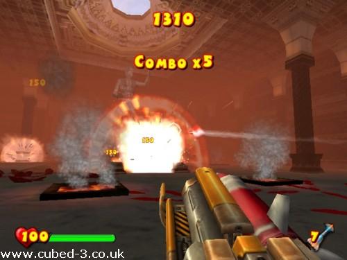 Screenshot for Serious Sam: Next Encounter on GameCube