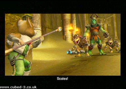 Screenshot for Star Fox Adventures on GameCube