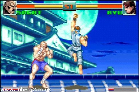 Screenshot for Super Street Fighter II Turbo Revival on Game Boy Advance