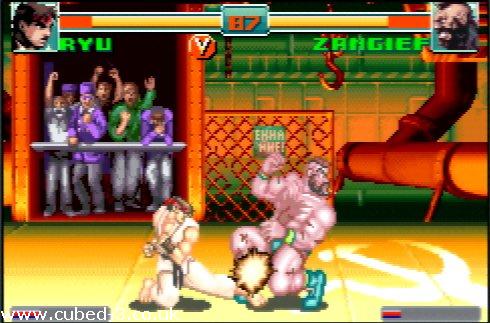 Screenshot for Super Street Fighter II Turbo Revival on Game Boy Advance