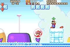 Screenshot for Super Mario Advance on Game Boy Advance