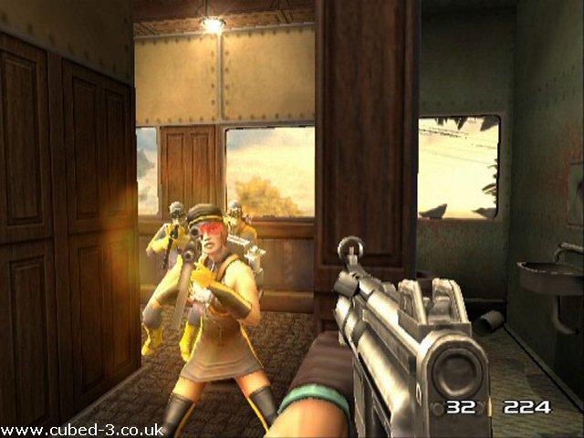 Screenshot for TimeSplitters: Future Perfect on GameCube