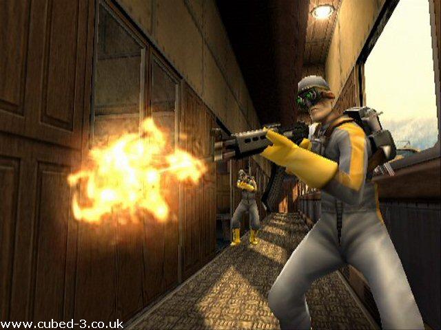 Screenshot for TimeSplitters: Future Perfect on GameCube