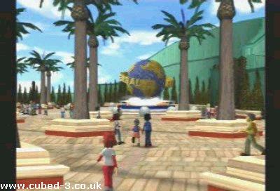 Screenshot for Universal Studios: Theme Park Adventure on GameCube