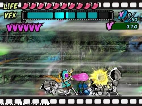 Screenshot for Viewtiful Joe 2 (Hands On) on GameCube