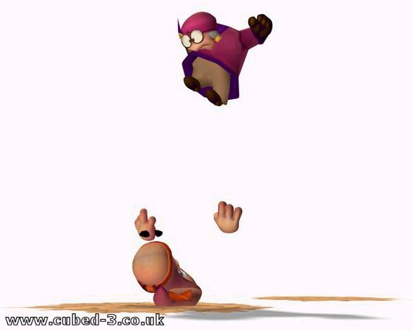 Screenshot for Worms 3D on GameCube