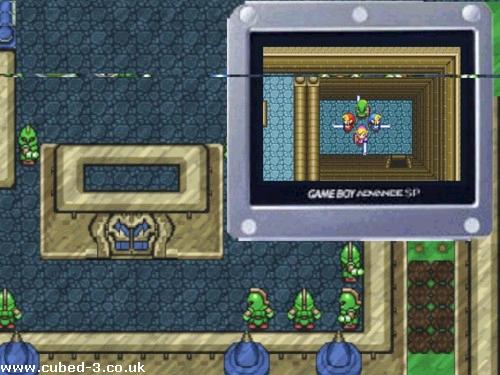 Screenshot for The Legend of Zelda: Four Swords Adventures on GameCube